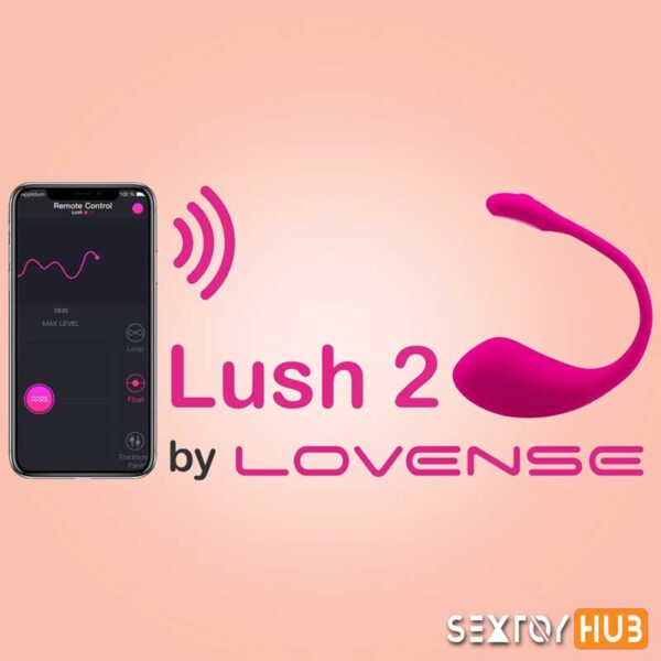Lovense LUSH 2 Wireless Bluetooth App Vibrator SRV-003