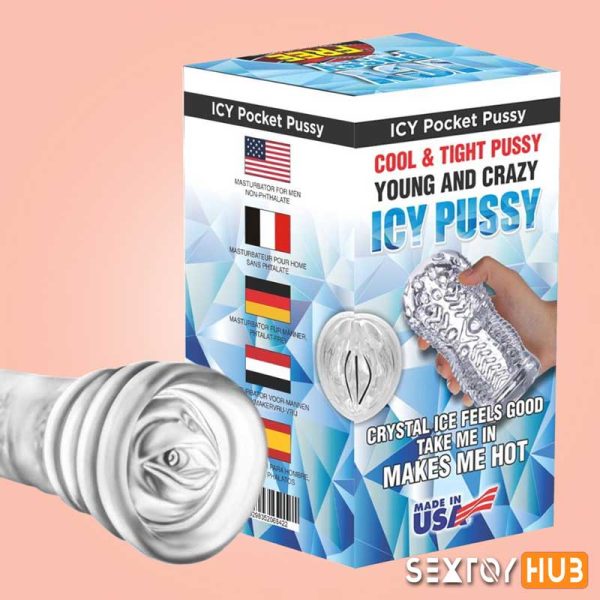 Icy Crystal Pocket Pussy Masturbator MMT-030